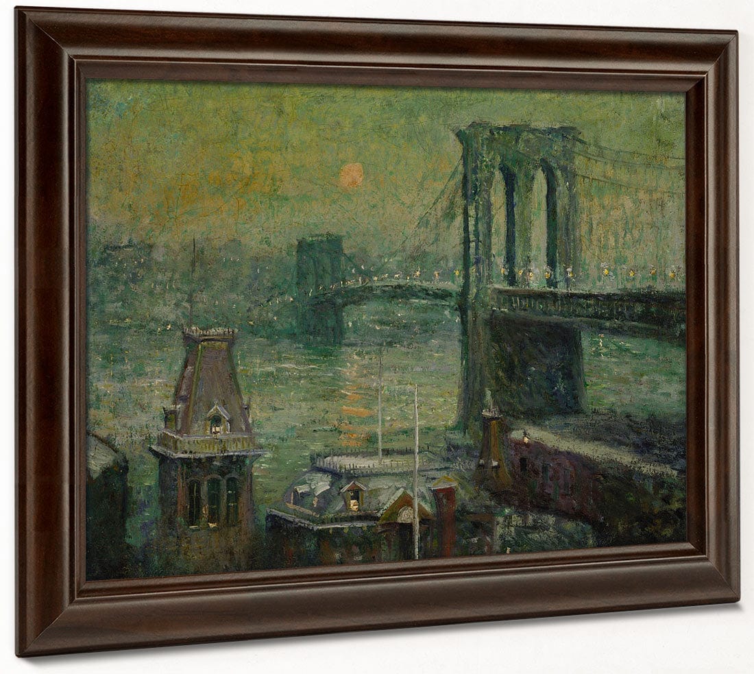 Brooklyn Bridge By Ernest Lawson Phoenix 4x3
