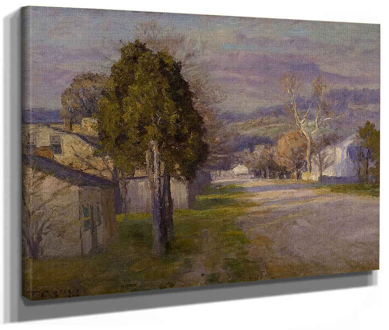 Brookville   A Street By Theodore Clement Steele Phoenix 4x3