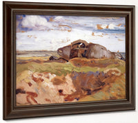 Burnt Out Tank By Fh Varley Phoenix 4x3