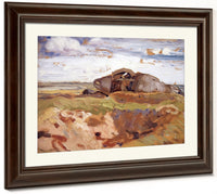 Burnt Out Tank By Fh Varley Phoenix 4x3