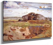 Burnt Out Tank By Fh Varley Phoenix 4x3