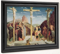 Calvary, After A Painting By Andrea Mantegna (1431 1506) (Oil On Canvas) By Edgar Degas Phoenix 4x3