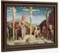 Calvary, After A Painting By Andrea Mantegna (1431 1506) (Oil On Canvas) By Edgar Degas Phoenix 4x3