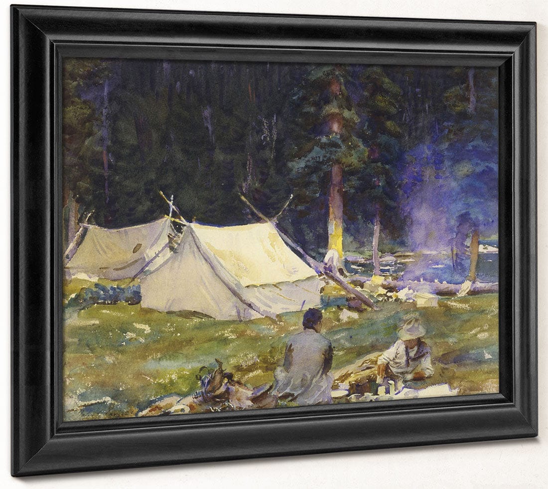 Camping Near Lake O'hara By John Singer Sargent Phoenix 4x3