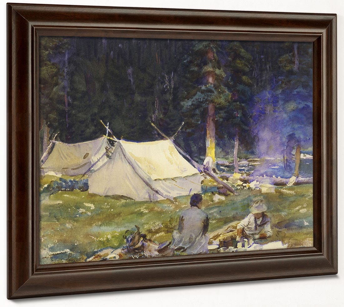 Camping Near Lake O'hara By John Singer Sargent Phoenix 4x3