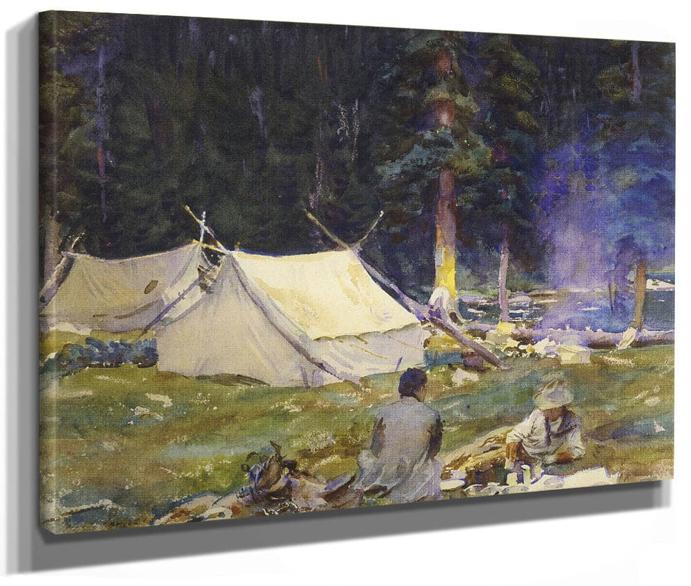 Camping Near Lake O'hara By John Singer Sargent Phoenix 4x3