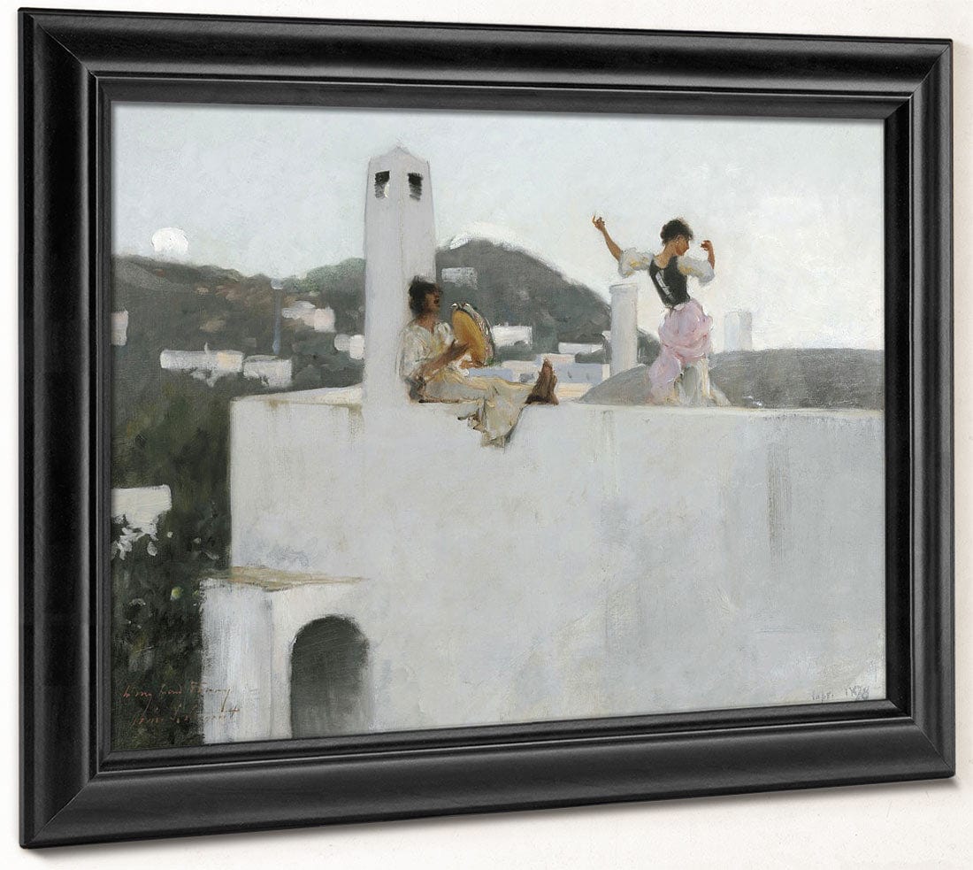 Capri Girl On A Rooftop By John Singer Sargent Phoenix 4x3