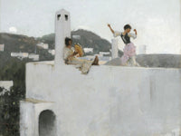 Capri Girl On A Rooftop By John Singer Sargent Phoenix 4x3