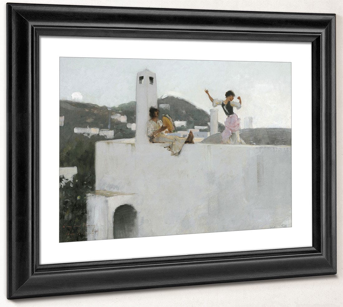 Capri Girl On A Rooftop By John Singer Sargent Phoenix 4x3