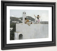 Capri Girl On A Rooftop By John Singer Sargent Phoenix 4x3
