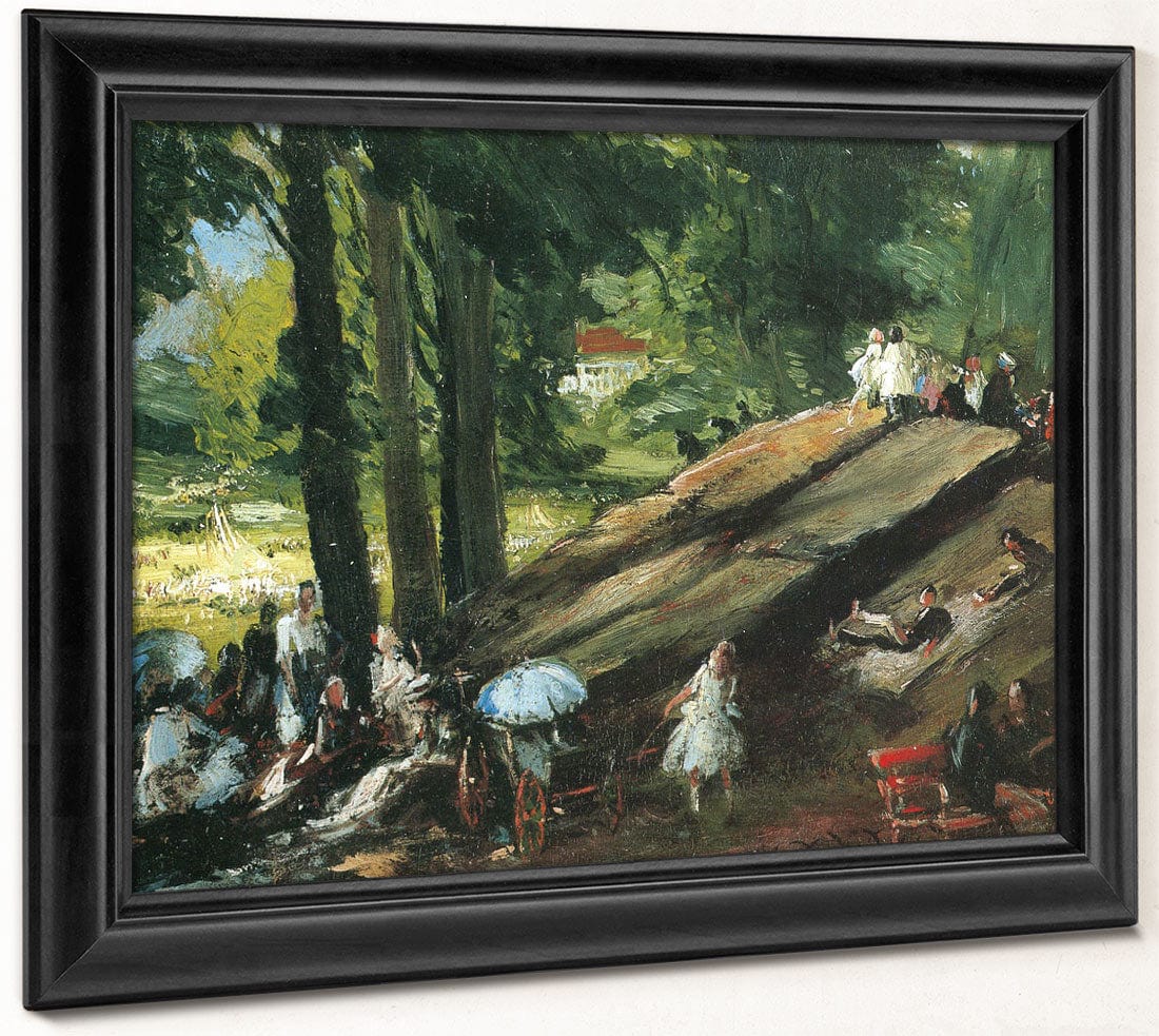 Central Park 1920 By Everett Shinn Phoenix 4x3