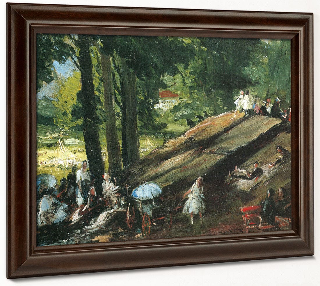 Central Park 1920 By Everett Shinn Phoenix 4x3