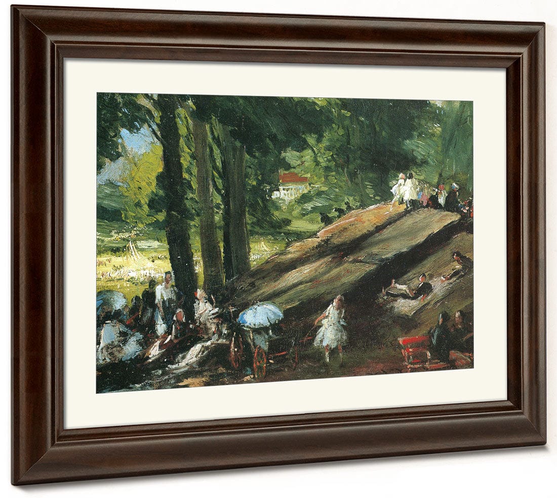 Central Park 1920 By Everett Shinn Phoenix 4x3