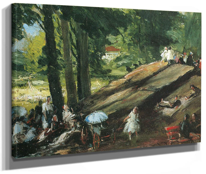 Central Park 1920 By Everett Shinn Phoenix 4x3