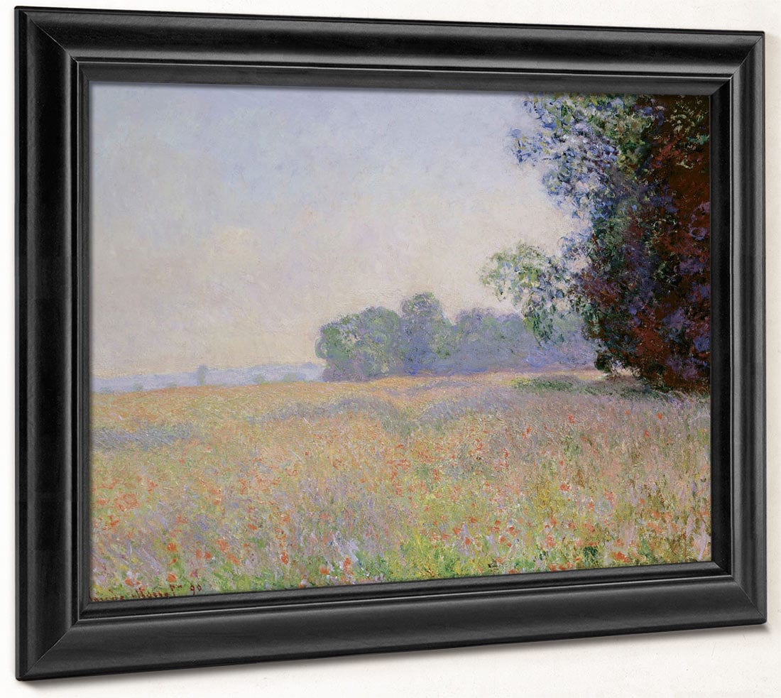 Champ D'avoine (Oat Field) By Claude Monet Phoenix 4x3