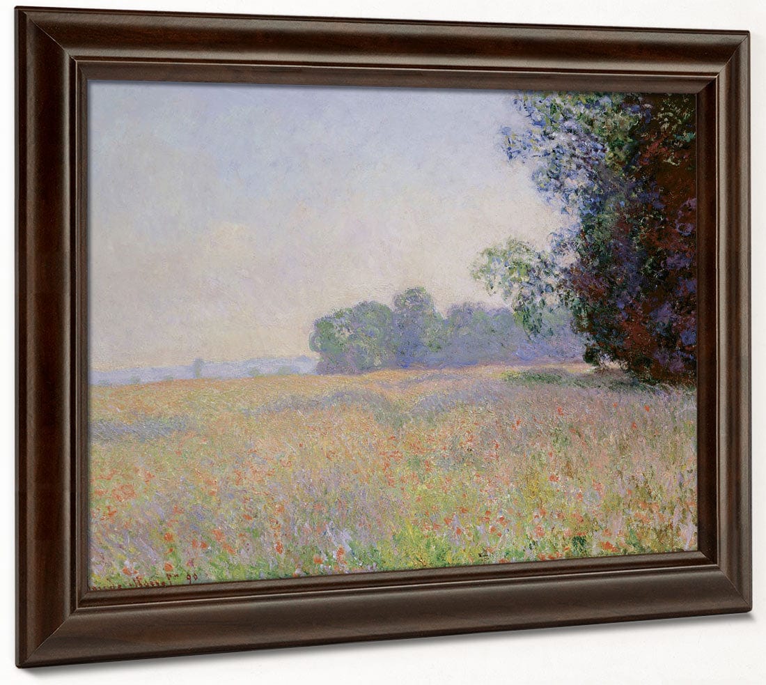 Champ D'avoine (Oat Field) By Claude Monet Phoenix 4x3