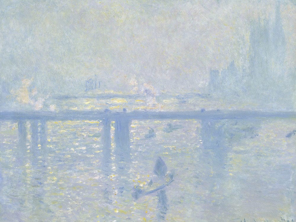 Charing Cross Bridge, London By Claude Monet Phoenix 4x3