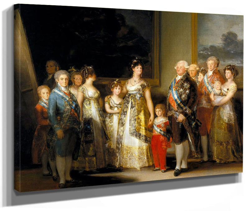 Charles Iv Of Spain And His Family By Francisco De Goya Phoenix 4x3