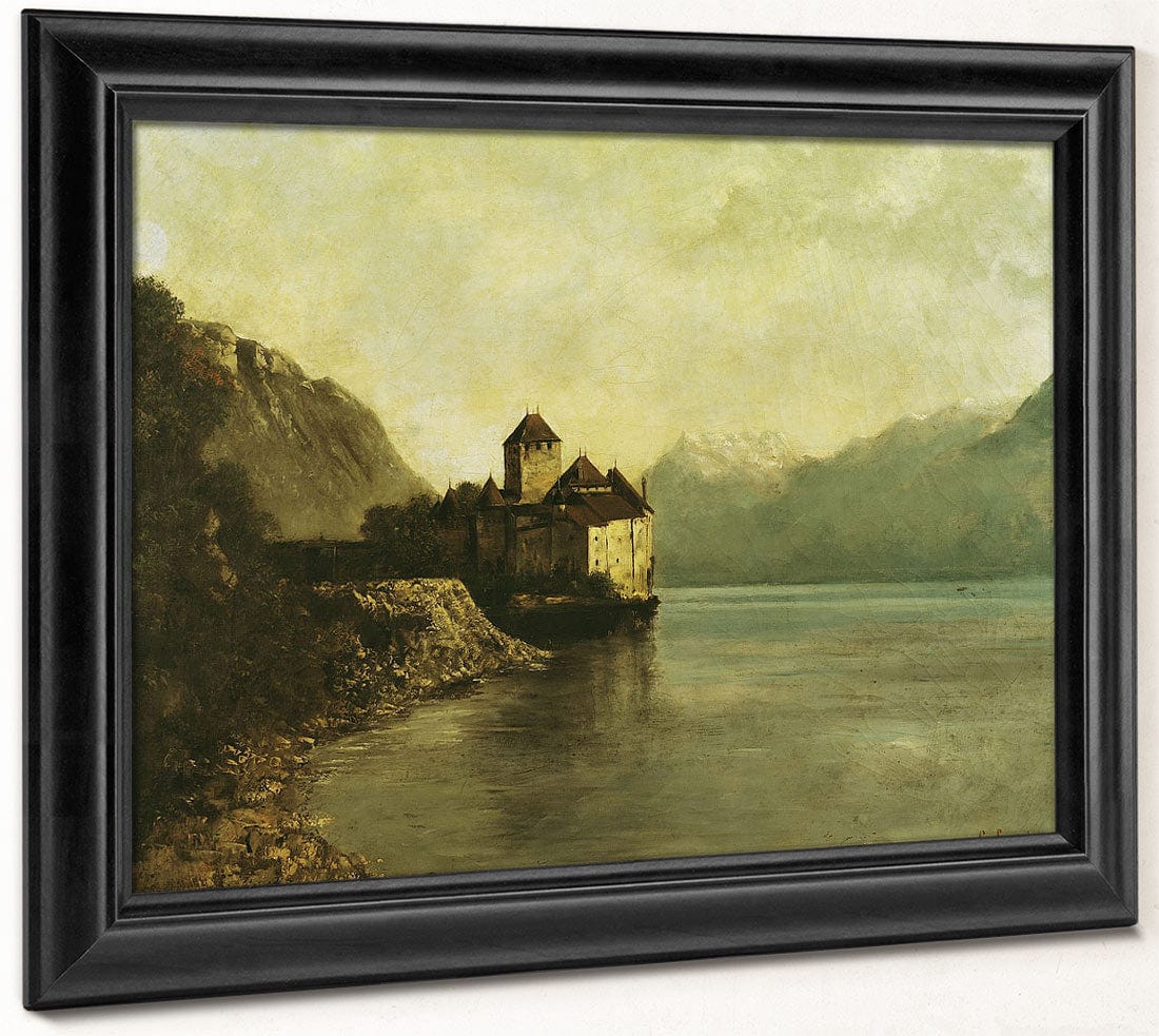 Chateau De Chillon By Jean Desire Gustave Courbet Phoenix 4x3