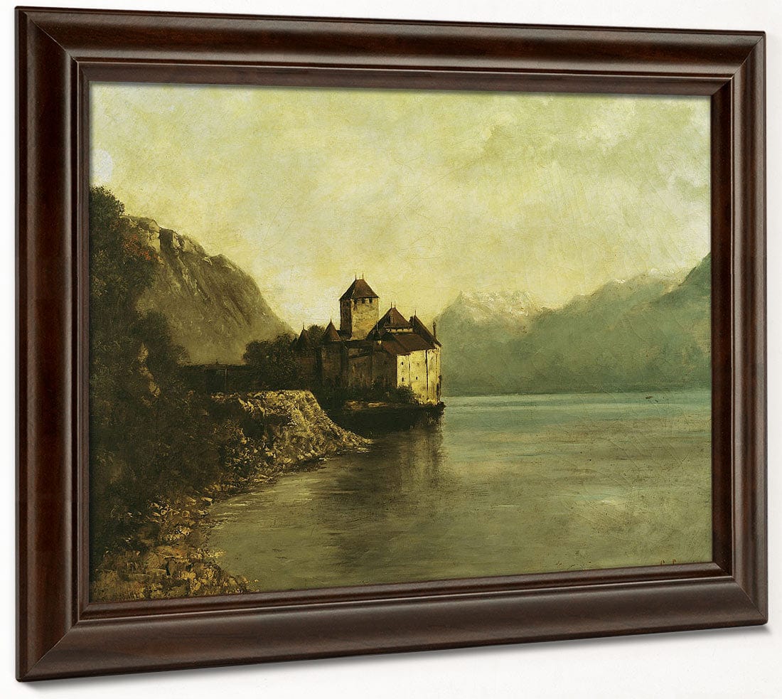 Chateau De Chillon By Jean Desire Gustave Courbet Phoenix 4x3