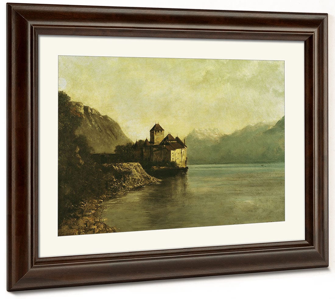 Chateau De Chillon By Jean Desire Gustave Courbet Phoenix 4x3