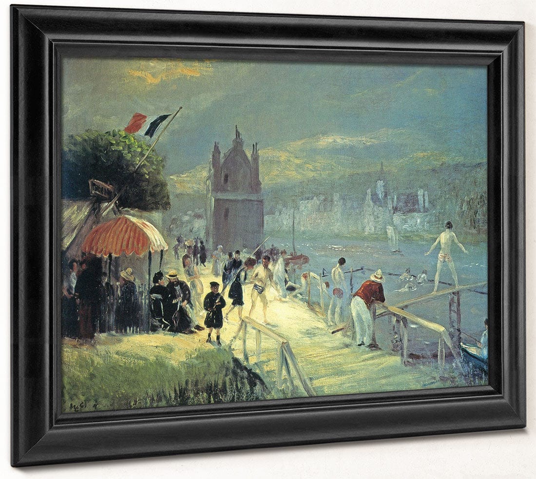 Chateau Thierry 1906 By William Glackens Phoenix 4x3