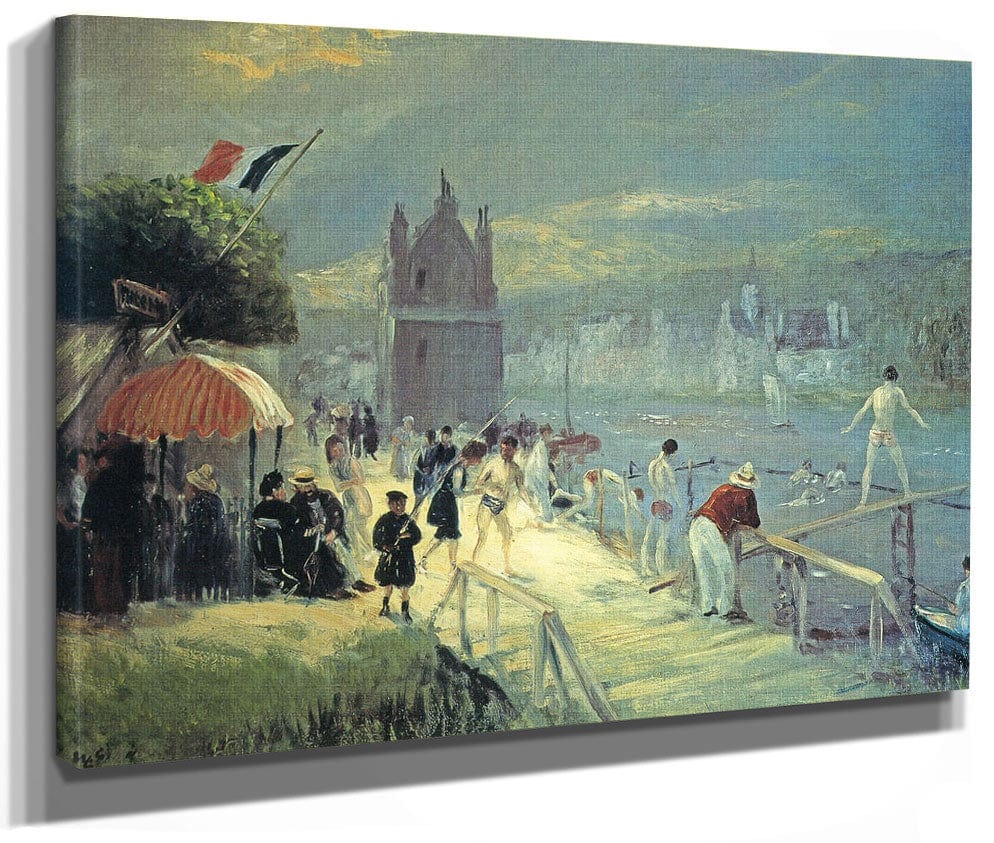 Chateau Thierry 1906 By William Glackens Phoenix 4x3