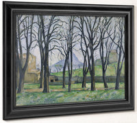 Chestnut Trees At Jas De Bouffan By Paul Cezanne Phoenix 4x3