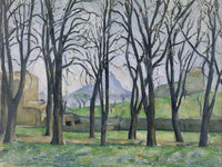 Chestnut Trees At Jas De Bouffan By Paul Cezanne Phoenix 4x3