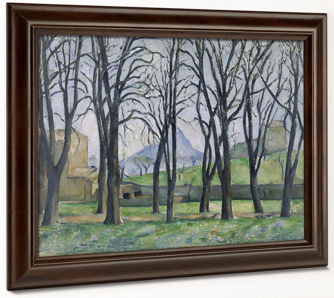 Chestnut Trees At Jas De Bouffan By Paul Cezanne Phoenix 4x3