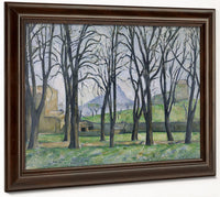 Chestnut Trees At Jas De Bouffan By Paul Cezanne Phoenix 4x3