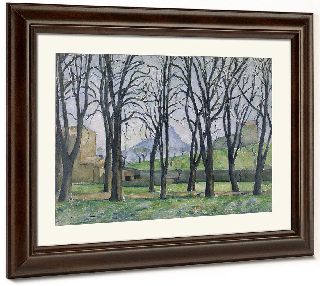 Chestnut Trees At Jas De Bouffan By Paul Cezanne Phoenix 4x3