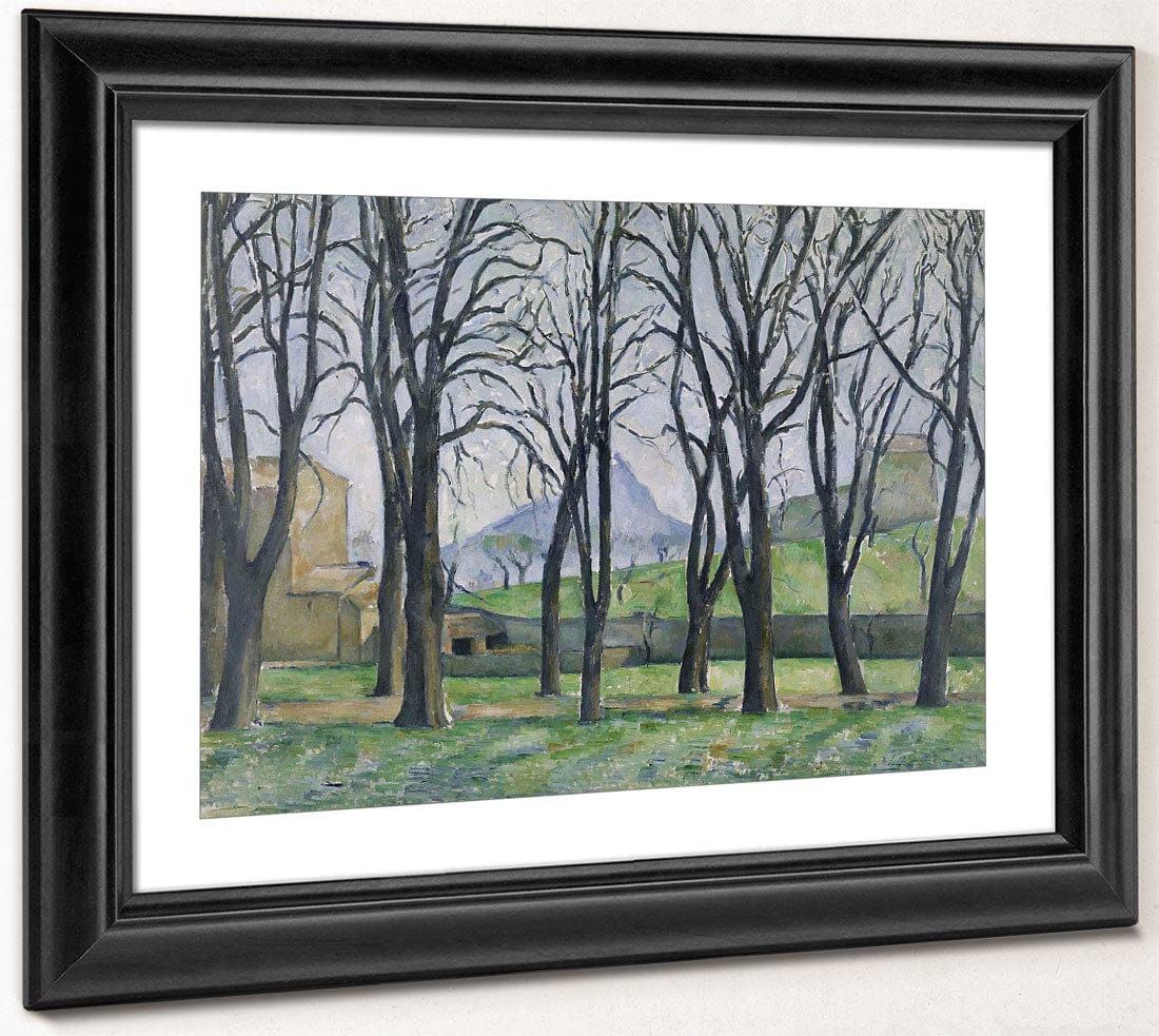 Chestnut Trees At Jas De Bouffan By Paul Cezanne Phoenix 4x3