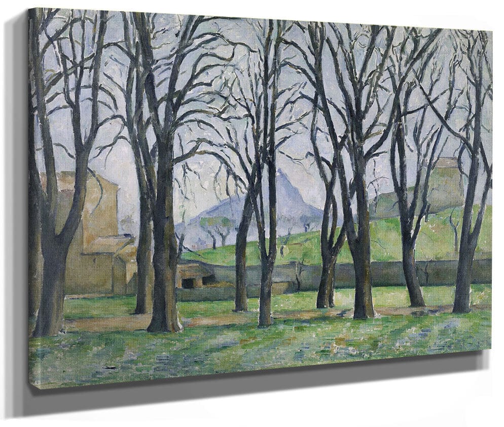 Chestnut Trees At Jas De Bouffan By Paul Cezanne Phoenix 4x3