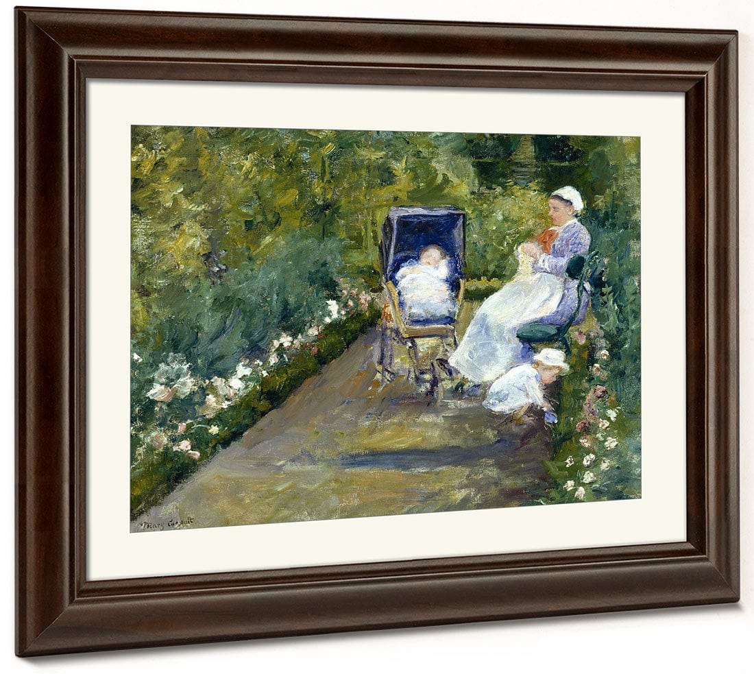 Children In A Garden (The Nurse) By Mary Cassatt Phoenix 4x3