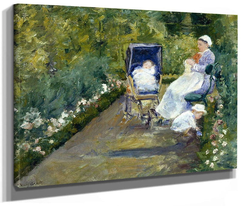 Children In A Garden (The Nurse) By Mary Cassatt Phoenix 4x3