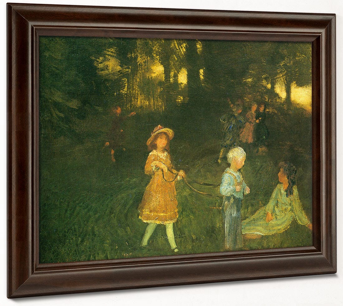 Children Playing 1896 By Arthur B Davies Phoenix 4x3