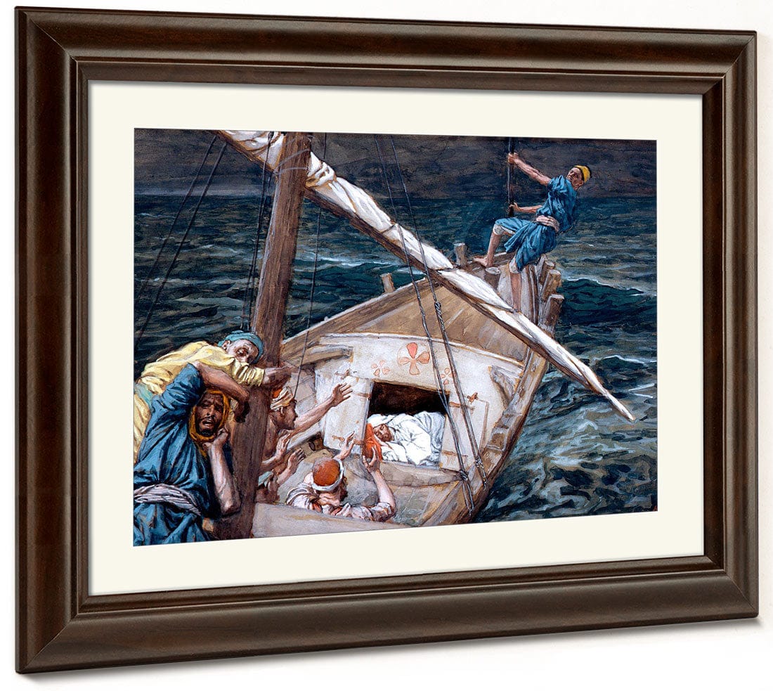 Christ Asleep During The Storm By James Tissot Phoenix 4x3