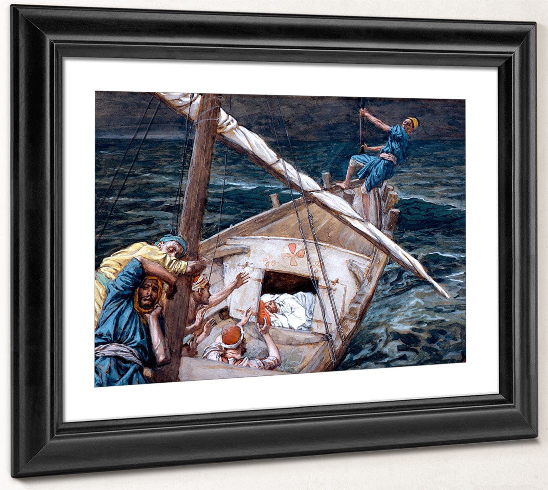 Christ Asleep During The Storm By James Tissot Phoenix 4x3