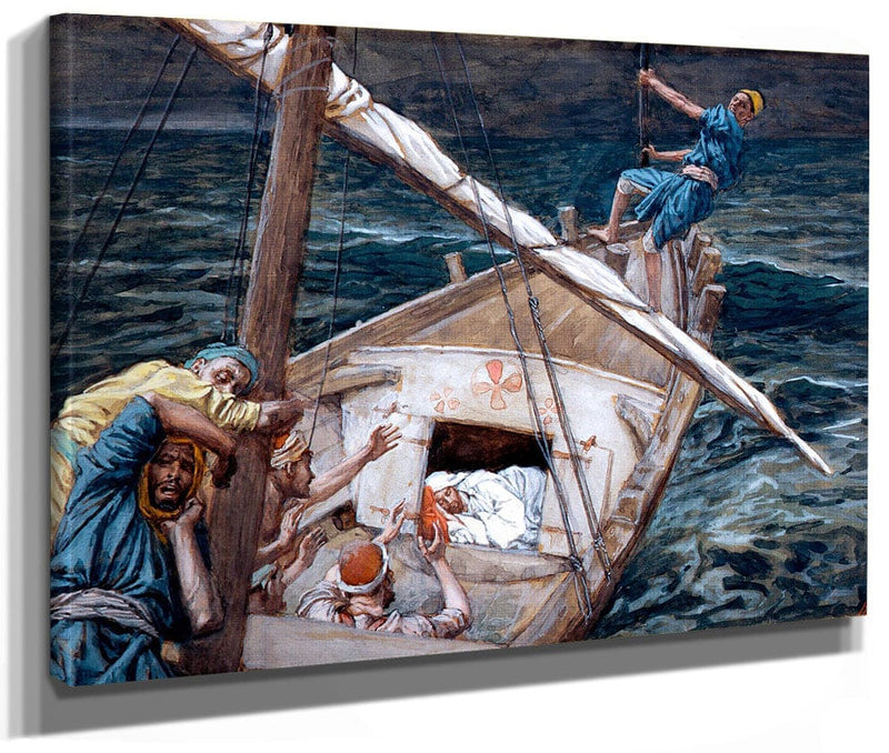 Christ Asleep During The Storm By James Tissot Phoenix 4x3