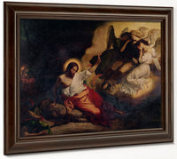 Christ In The Garden Of Olives By Ferdinand Victor Eugene Delacroix Phoenix 4x3