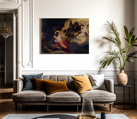 Christ In The Garden Of Olives By Ferdinand Victor Eugene Delacroix Phoenix 4x3