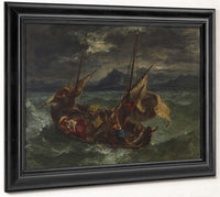 Christ On The Sea Of Galilee By Ferdinand Victor Eugene Delacroix Phoenix 4x3