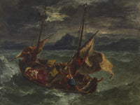 Christ On The Sea Of Galilee By Ferdinand Victor Eugene Delacroix Phoenix 4x3
