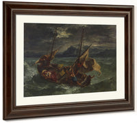 Christ On The Sea Of Galilee By Ferdinand Victor Eugene Delacroix Phoenix 4x3