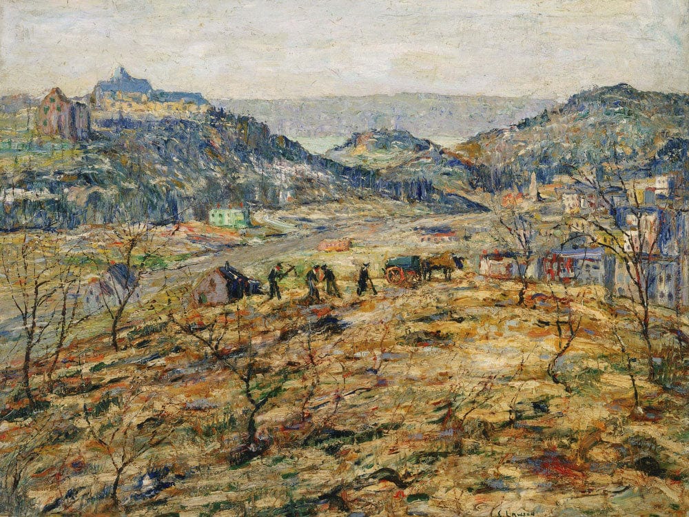 City Suburbs By Ernest Lawson Phoenix 4x3