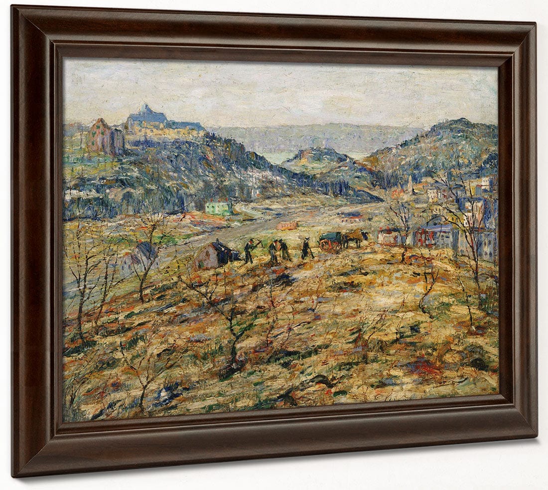 City Suburbs By Ernest Lawson Phoenix 4x3