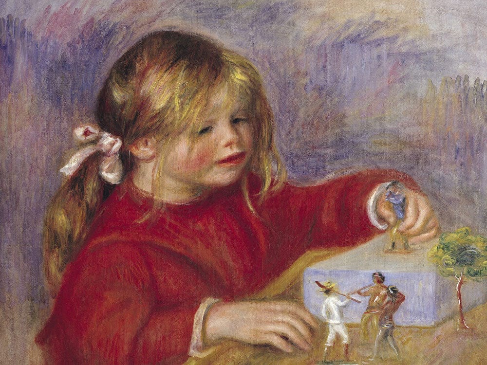 Claude Renoir (B.1901) At Play By Pierre Auguste Renoir Phoenix 4x3