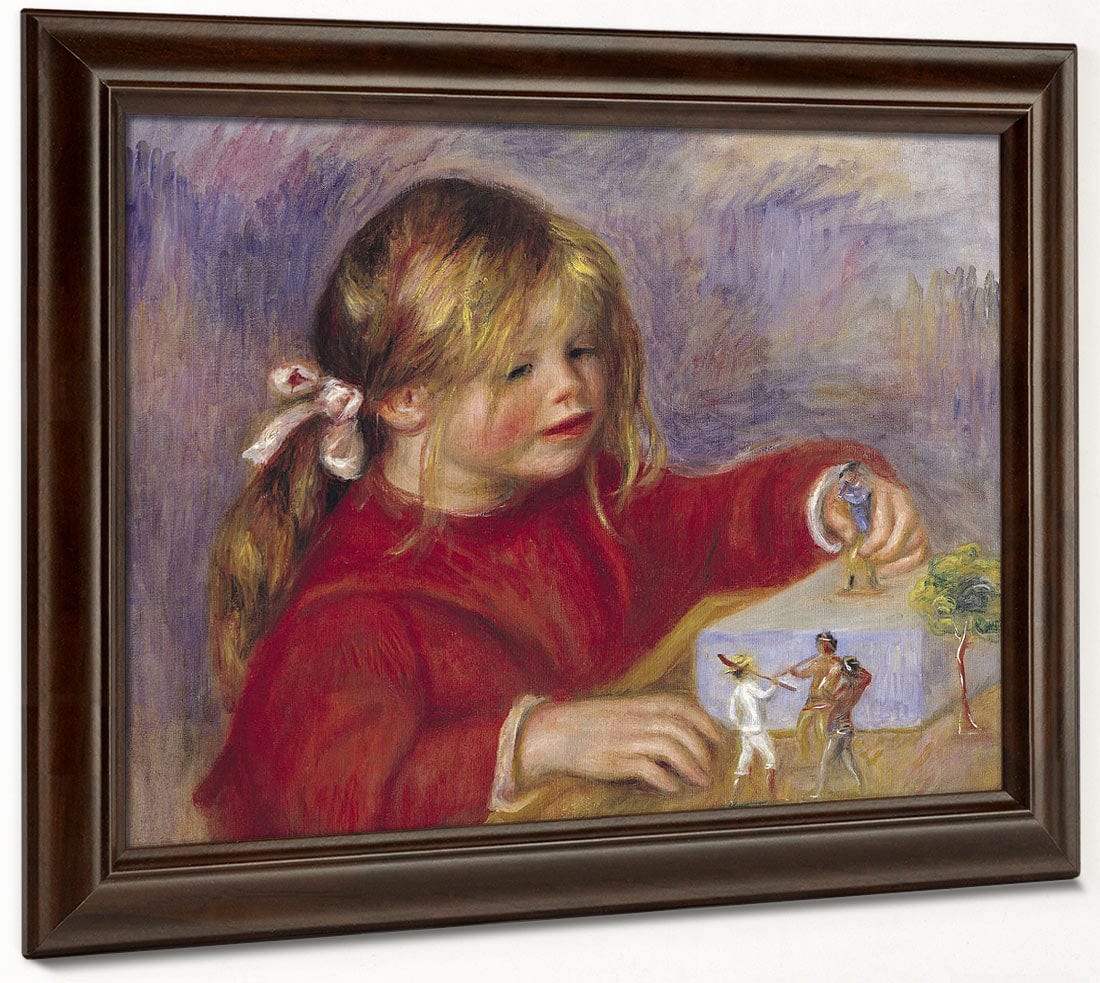 Claude Renoir (B.1901) At Play By Pierre Auguste Renoir Phoenix 4x3