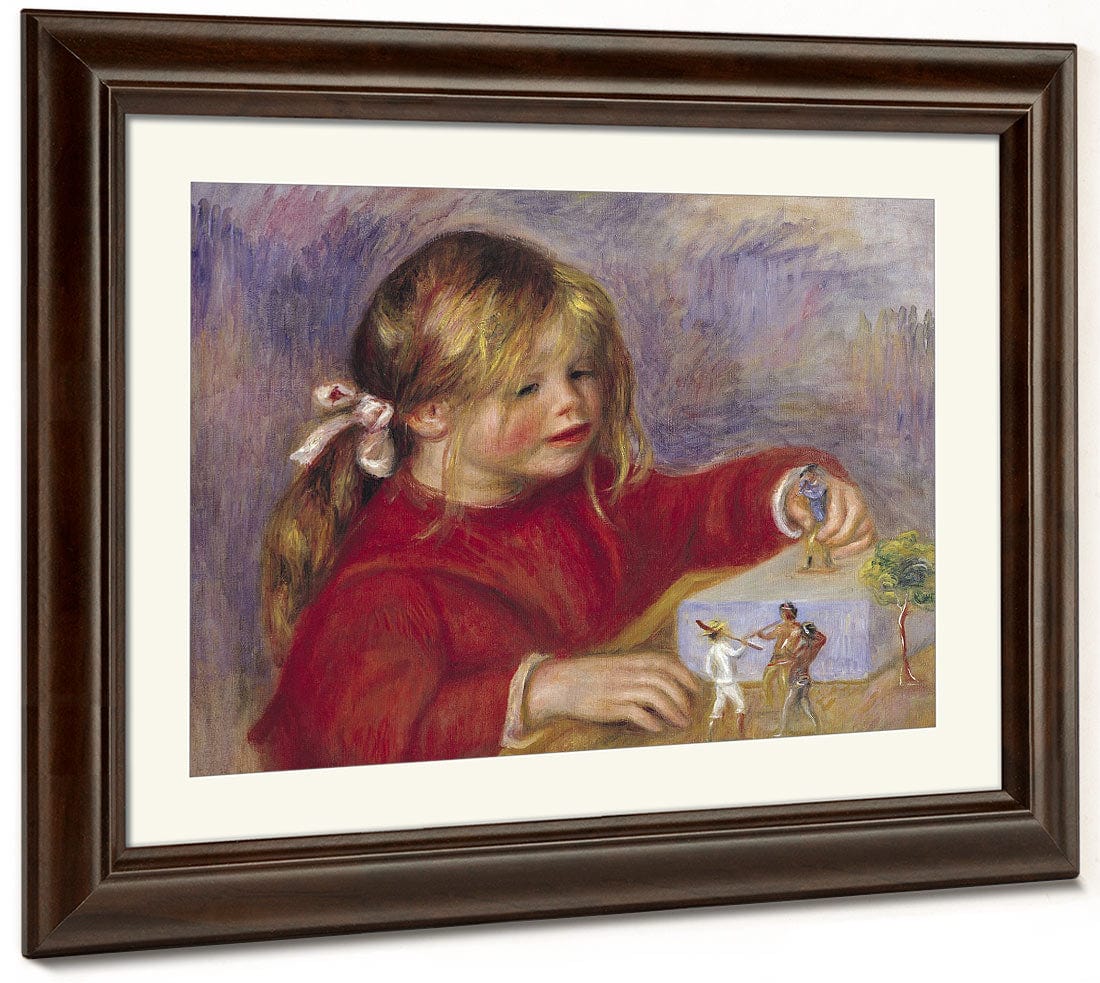 Claude Renoir (B.1901) At Play By Pierre Auguste Renoir Phoenix 4x3